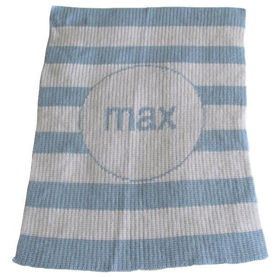 Modern Stripe Personalized Stroller Blanket or Baby Blanket-Blankets-Jack and Jill Boutique