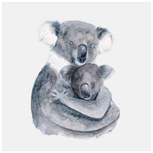 Mom and Baby Koalas Wall Art-Wall Art-Jack and Jill Boutique