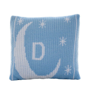 Moon and Stars Initial Personalized Pillow-Pillow-Default-Jack and Jill Boutique
