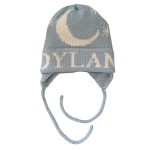 Moon & Stars Personalized Knit Hat-Hats-Jack and Jill Boutique