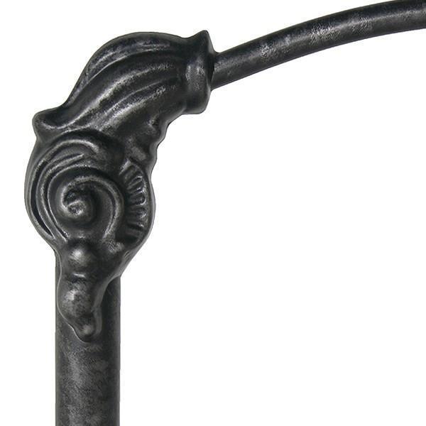 Mottled Gray 163 | Iron Furniture Finish Sample-Finish Sample-Jack and Jill Boutique