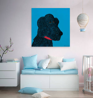 Musette Poodle Wall Art-Wall Art-Jack and Jill Boutique