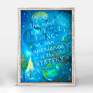 Mystery - Mini Framed Canvas-Mini Framed Canvas-Jack and Jill Boutique