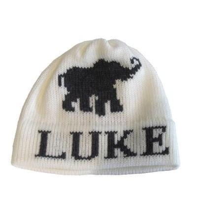 Name with Elephant Hat-Hats-Jack and Jill Boutique