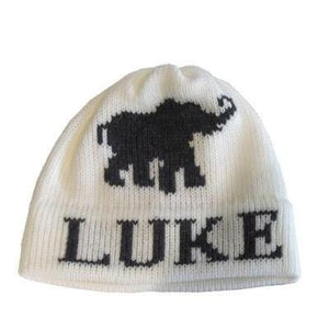 Name with Elephant Hat-Hats-Jack and Jill Boutique