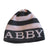 Name with Modern Stripe Hat-Hats-Default-Jack and Jill Boutique