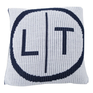 Newlywed Initial Personalized Pillow (20x20)-Pillow-Jack and Jill Boutique