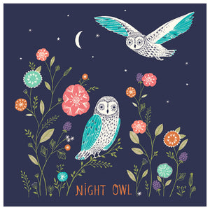 Night Owl Wall Art-Wall Art-Jack and Jill Boutique
