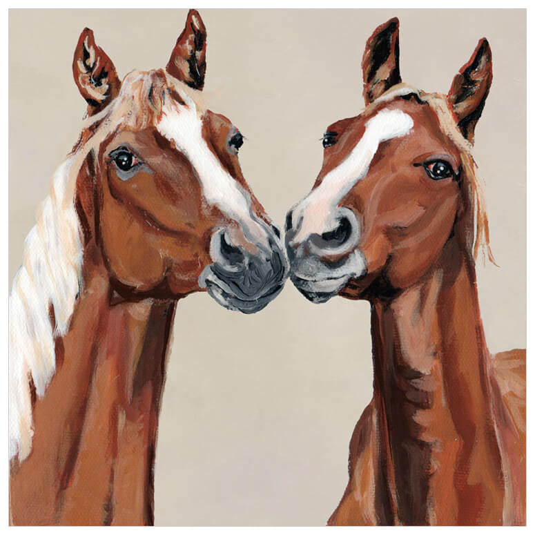 Nuzzle Noses - Neutral Wall Art-Wall Art-Jack and Jill Boutique