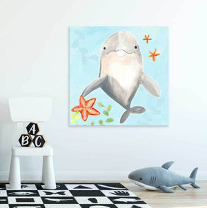 Ocean Pals - Dolphin Wall Art-Wall Art-Jack and Jill Boutique