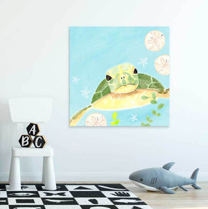 Ocean Pals - Sea Turtle Wall Art-Wall Art-Jack and Jill Boutique