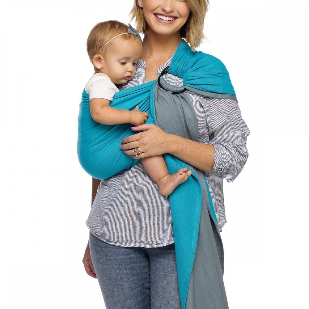 Moby Ring Sling in Cotton-Baby Carrier-Jack and Jill Boutique