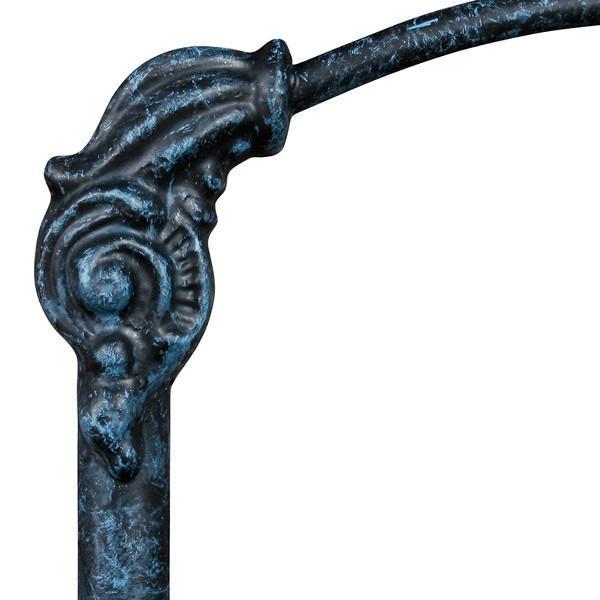 Old Grecian Blue 164 | Iron Furniture Finish Sample-Finish Sample-Jack and Jill Boutique