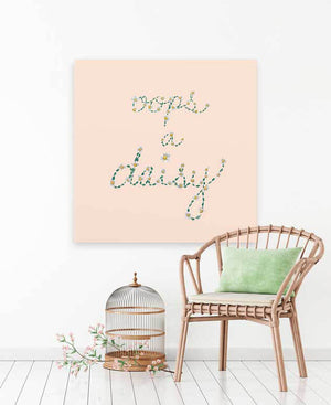 Oops-A-Daisy Wall Art-Wall Art-Jack and Jill Boutique