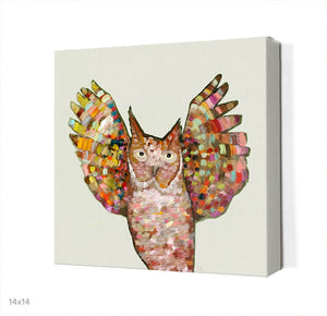 Owl Hooray Wall Art-Wall Art-Jack and Jill Boutique