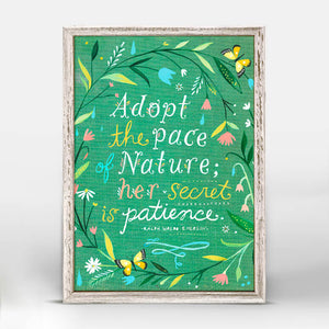 Pace of Nature - Mini Framed Canvas-Mini Framed Canvas-Jack and Jill Boutique