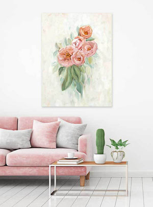 Pale Wild Roses Wall Art-Wall Art-Jack and Jill Boutique