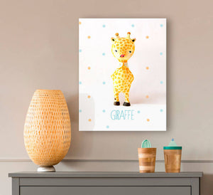 Paper Mache - Giraffe - Boy Wall Art-Wall Art-Jack and Jill Boutique