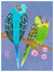 Parakeet Pair Wall Art-Wall Art-Jack and Jill Boutique
