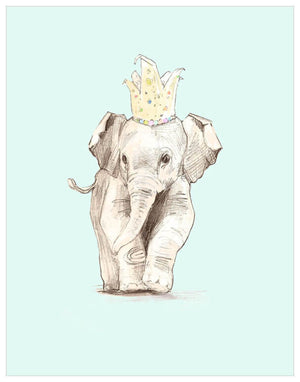 Party Elephant Wall Art-Wall Art-Jack and Jill Boutique