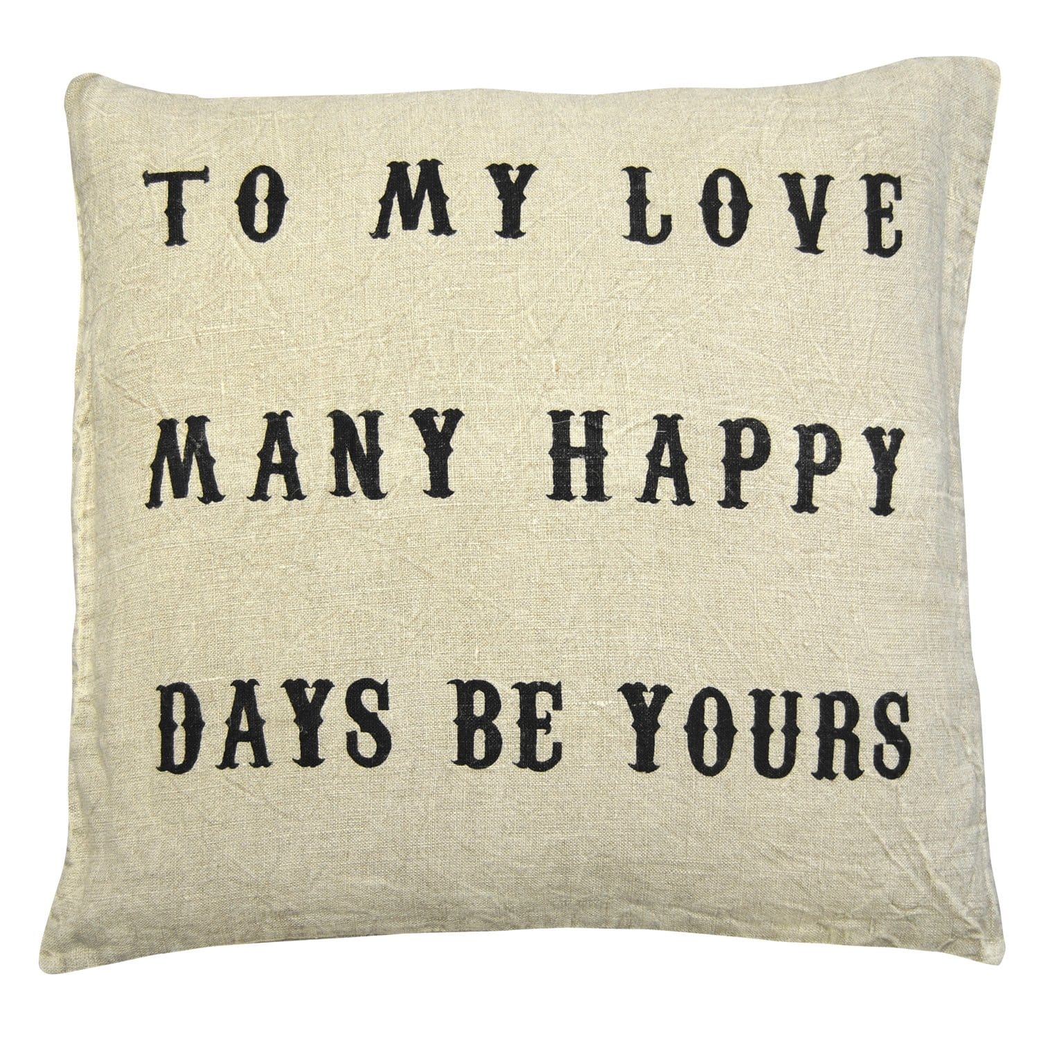 TO MY LOVE PILLOW-Pillow-Jack and Jill Boutique