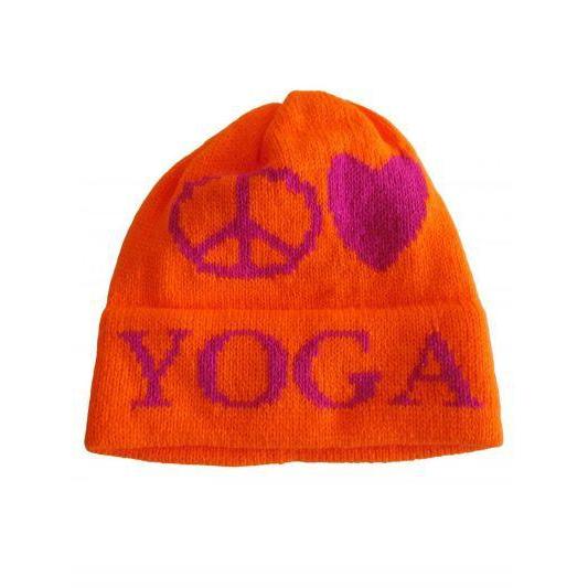 Peace &amp; Heart Personalized Knit Hat-Hats-Jack and Jill Boutique