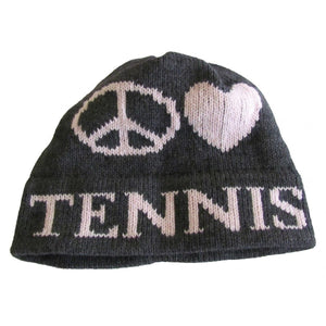 Peace Love Personalized Knit Hat-Hats-Jack and Jill Boutique