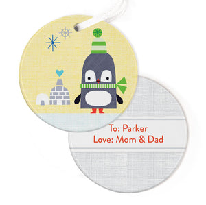 Penguin Holiday Home Ornaments-Ornaments-Jack and Jill Boutique