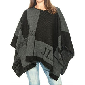 Personalized Check Blanket Personalized Poncho-Poncho-Jack and Jill Boutique