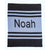 Pin Stripes Personalized Stroller Blanket or Baby Blanket-Blankets-Jack and Jill Boutique