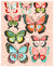 Pink Butterflies Wall Art-Wall Art-Jack and Jill Boutique