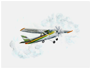 Planes, Trains & Autos - Cessna Wall Art-Wall Art-Jack and Jill Boutique