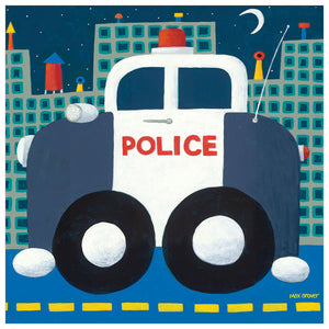 Police Cruiser Wall Art-Wall Art-Jack and Jill Boutique