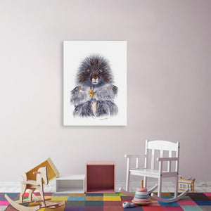 Porcupine Portrait Wall Art-Wall Art-Jack and Jill Boutique