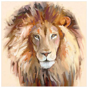 Portrait Of A Proud Lion Wall Art-Wall Art-Jack and Jill Boutique