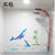 Whales near Cocunut trees - Double sided glass stickers for bathroom / childrens room-Decals-Jack and Jill Boutique