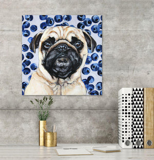 PugBerry Wall Art-Wall Art-Jack and Jill Boutique