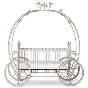 Pumpkin Display Crib W/ Birds, Leaves and Wreath-Crib-Jack and Jill Boutique