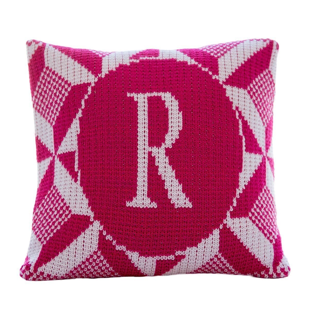 Puzzle Initial Personalized Pillow-Pillow-Jack and Jill Boutique