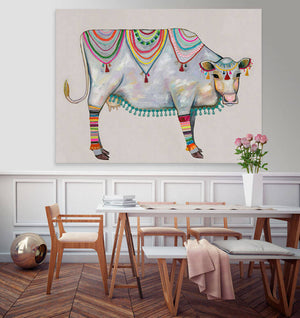 Queen Of The Pasture - Neutral Wall Art-Wall Art-Jack and Jill Boutique