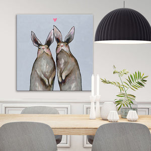 Rabbit Love Wall Art-Wall Art-Jack and Jill Boutique