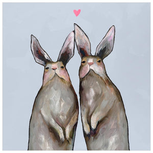 Rabbit Love Wall Art-Wall Art-Jack and Jill Boutique