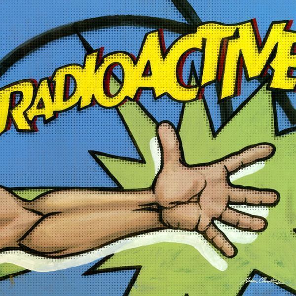 Radioactive | Superhero Art Collection | Canvas Art Prints-Canvas Wall Art-Jack and Jill Boutique