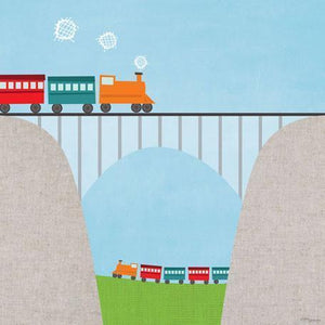 Railroad Bridge | Canvas Wall Art-Canvas Wall Art-Jack and Jill Boutique