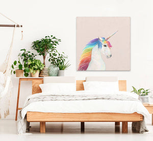 Rainbow Unicorn Wall Art-Wall Art-Jack and Jill Boutique