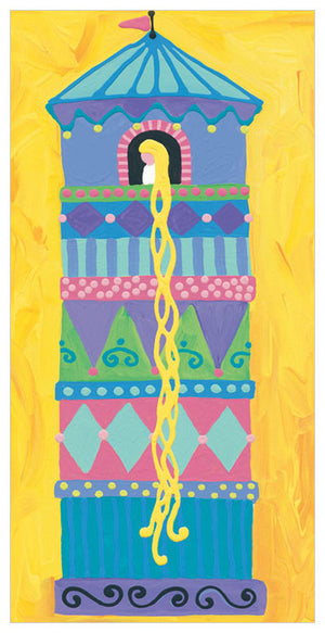 Rapunzel Wall Art-Wall Art-12x24 Canvas-Jack and Jill Boutique
