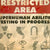 Restricted Area | Superhero Art Collection | Canvas Art Prints-Canvas Wall Art-Jack and Jill Boutique