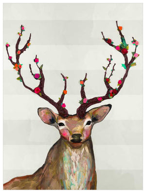 Rosy Buck On Cream Wall Art-Wall Art-Jack and Jill Boutique