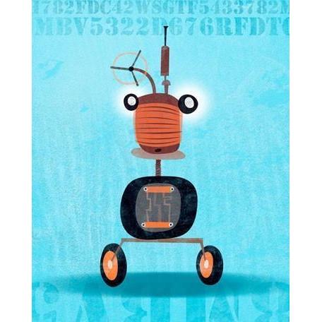 Rumbling Robots - Dirk | Canvas Wall Art-Canvas Wall Art-Jack and Jill Boutique