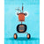 Rumbling Robots - Dirk | Canvas Wall Art-Canvas Wall Art-Jack and Jill Boutique
